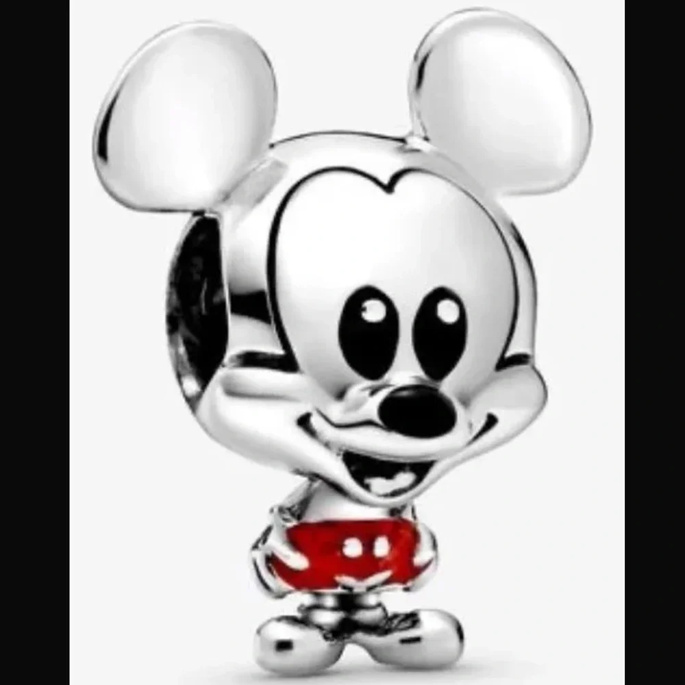 Disney Mickey Mouse Red Trousers Charm by PANDORA - Picture 1 of 3